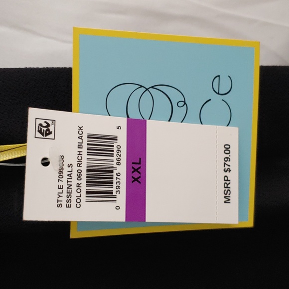 Cece size XXL Black Blouse NWT - Picture 3 of 7